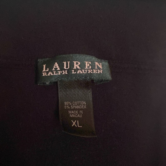 Ralph Lauren black cami camisole tank racer back. Extra Large XL. - Picture 2 of 4